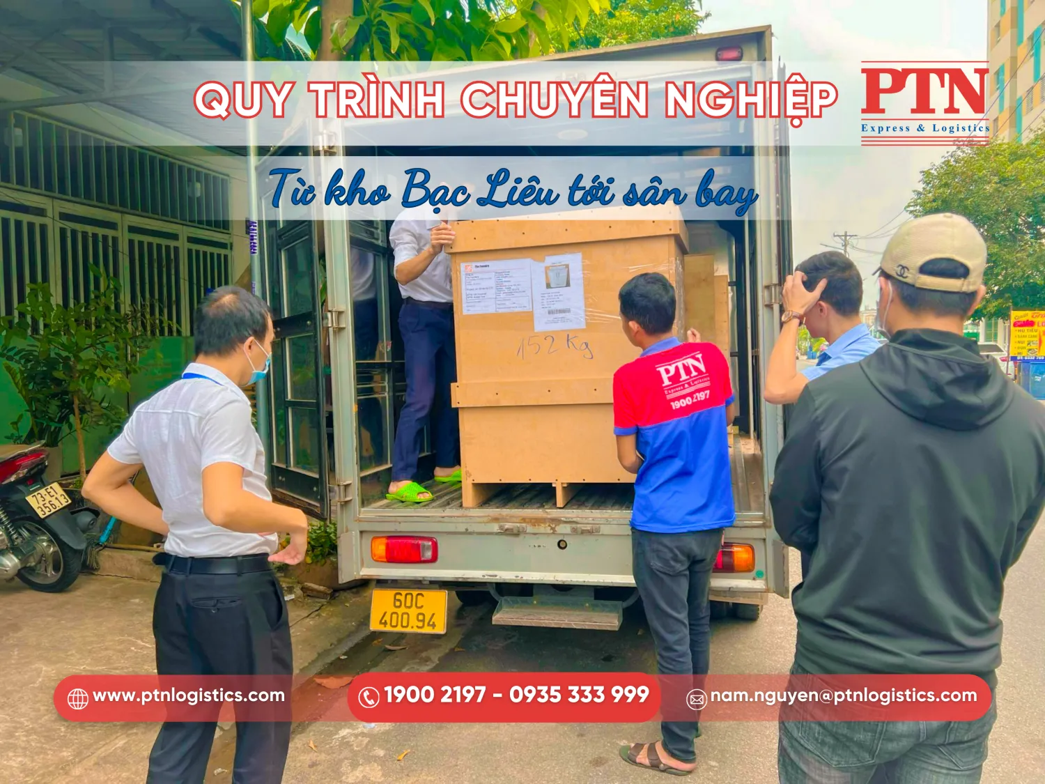 Nhận hàng và vận chuyển nội địa