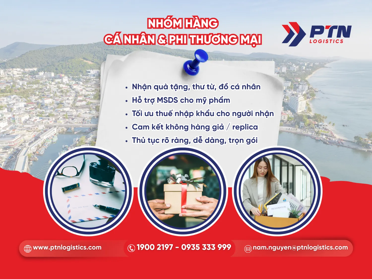 Nhóm hàng hóa cá nhân và phi thương mại