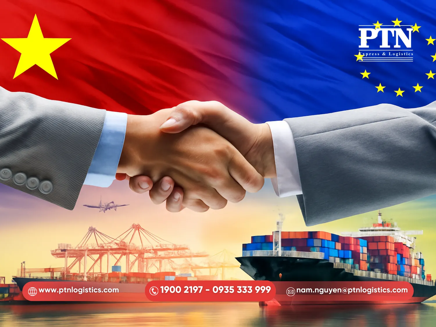 Nhu cầu gửi hàng từ Châu ÂU về Việt Nam tăng trưởng mạnh mẽ