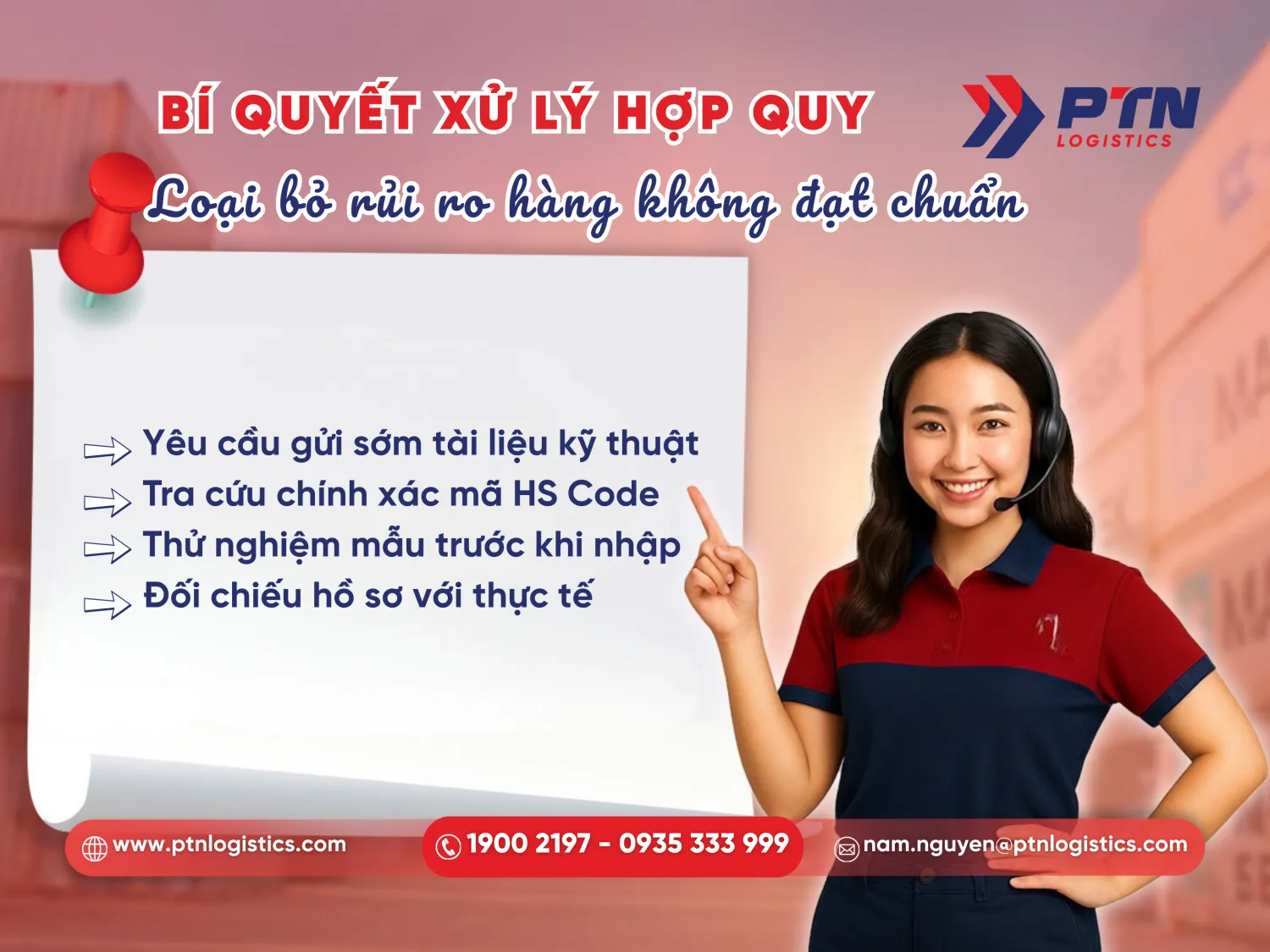 Những lưu ý cho doanh nghiệp logistics