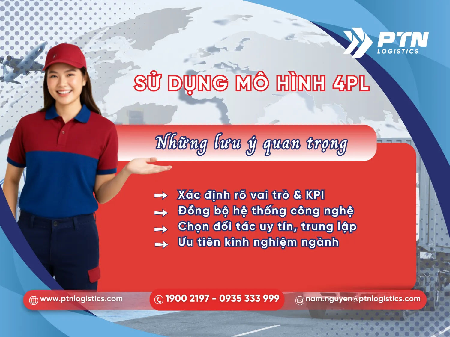 Những lưu ý khi sử dụng 4PL