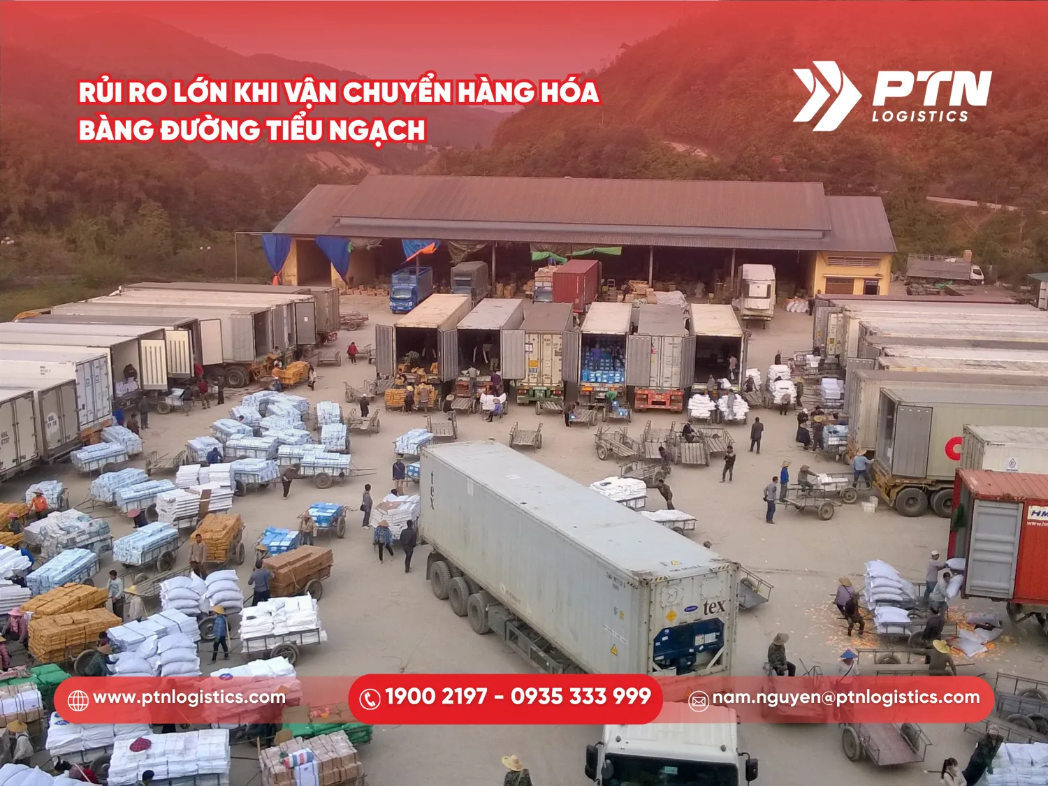 Những rủi ro khi vận chuyển tiểu ngạch