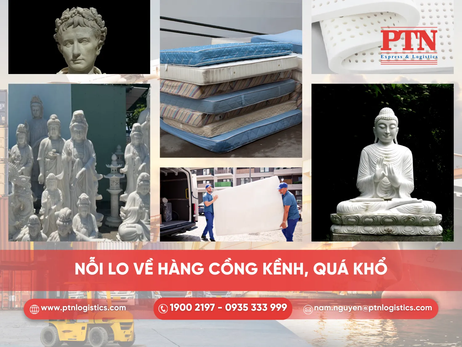 Nỗi lo về hàng cồng kềnh, quá khổ