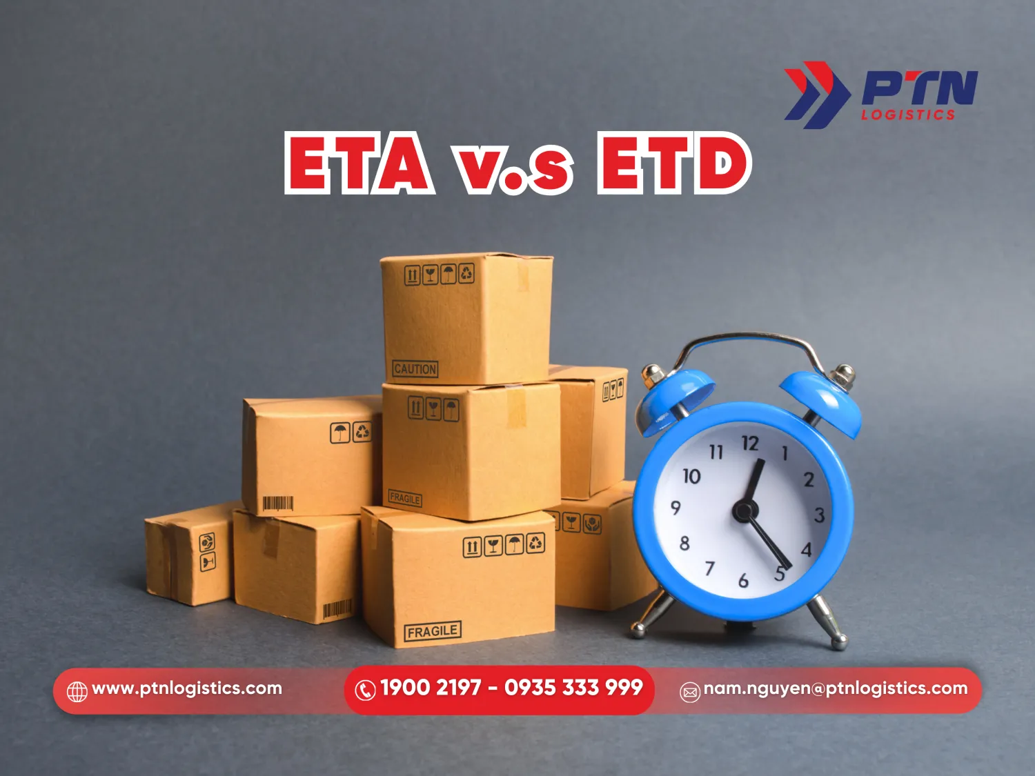 Phân biệt chi tiết ETA và ETD