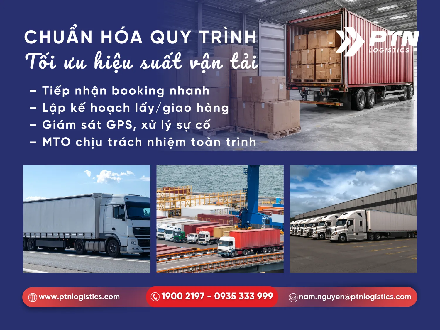 Phối hợp vận tải hàng xuất khẩu