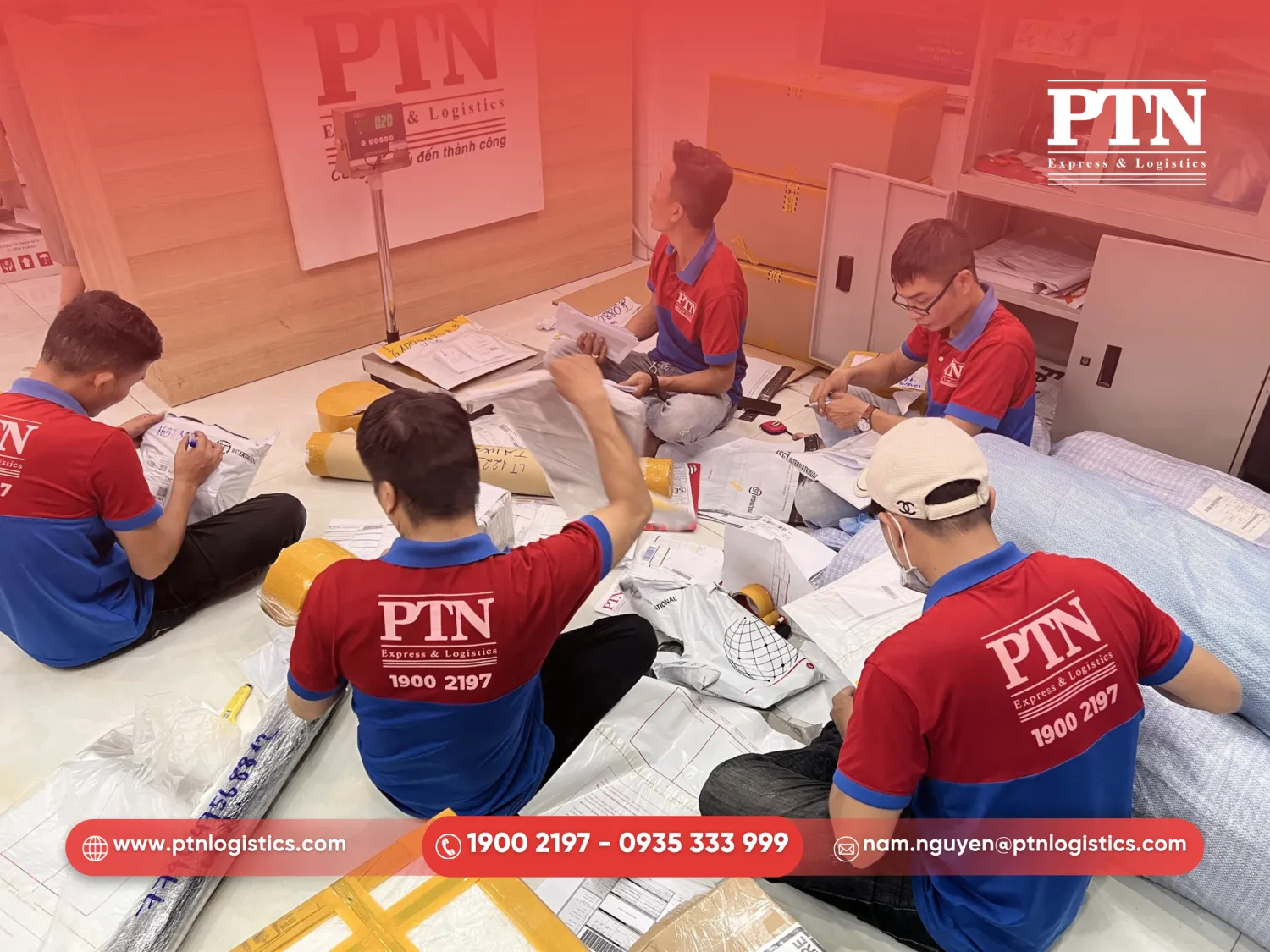 PTN giúp tối ưu thời gian gửi hàng