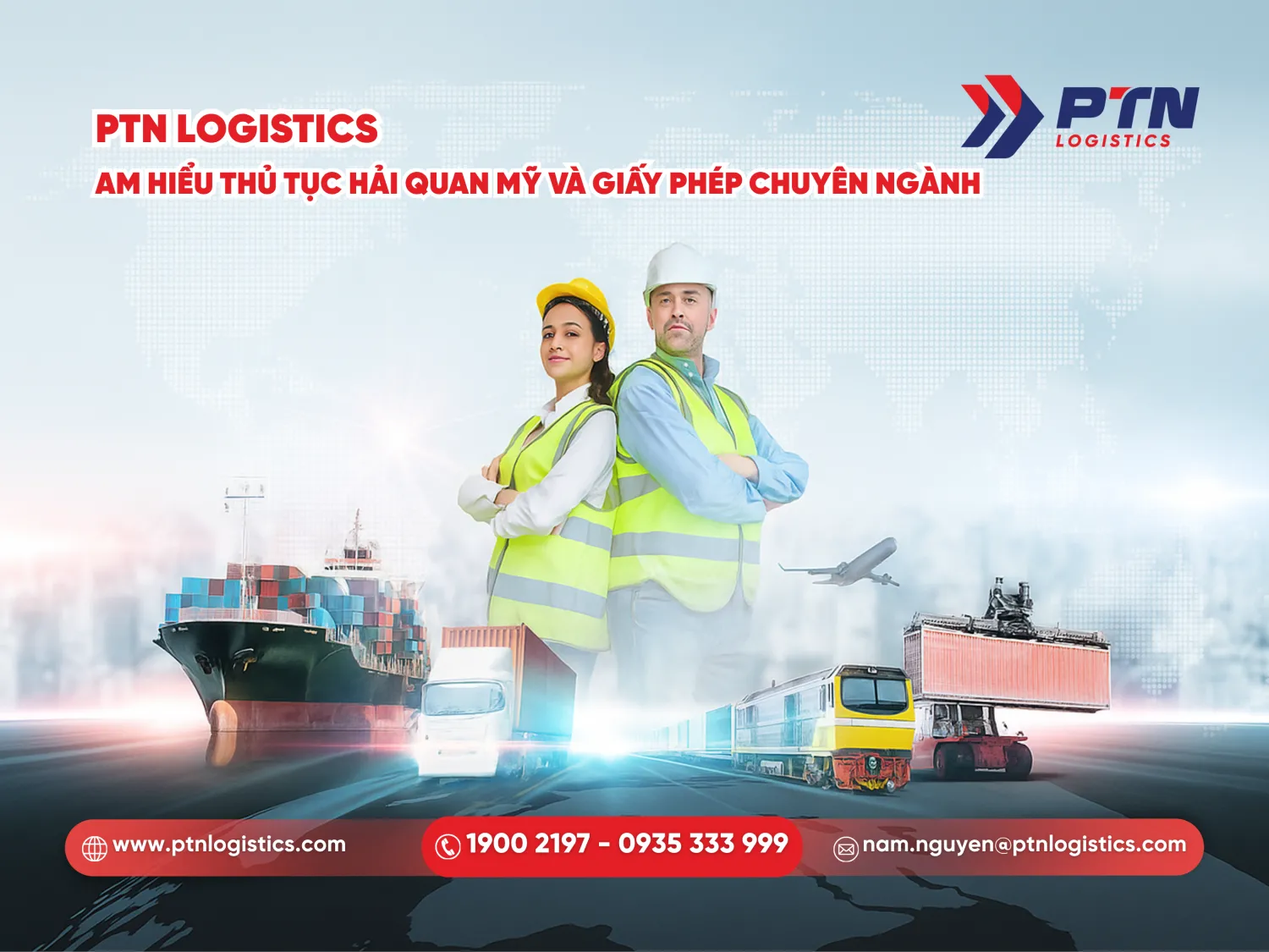 PTN Logistics am hiểu thủ tục hải quan Mỹ và giấy phép chuyên ngành