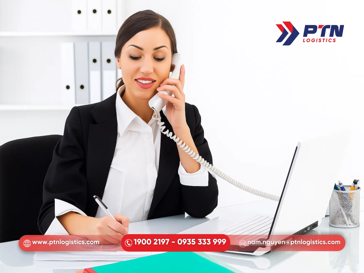 PTN Logistics tiếp nhận thông tin và tư vấn