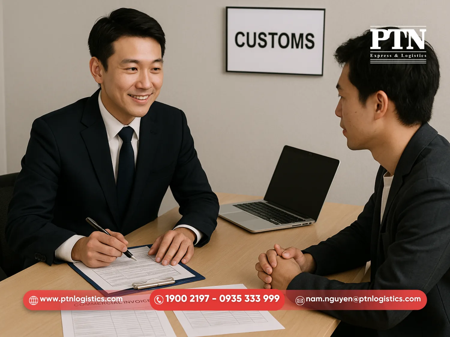 PTN Logistics: Tư vấn và kê khai hải quan thay bạn