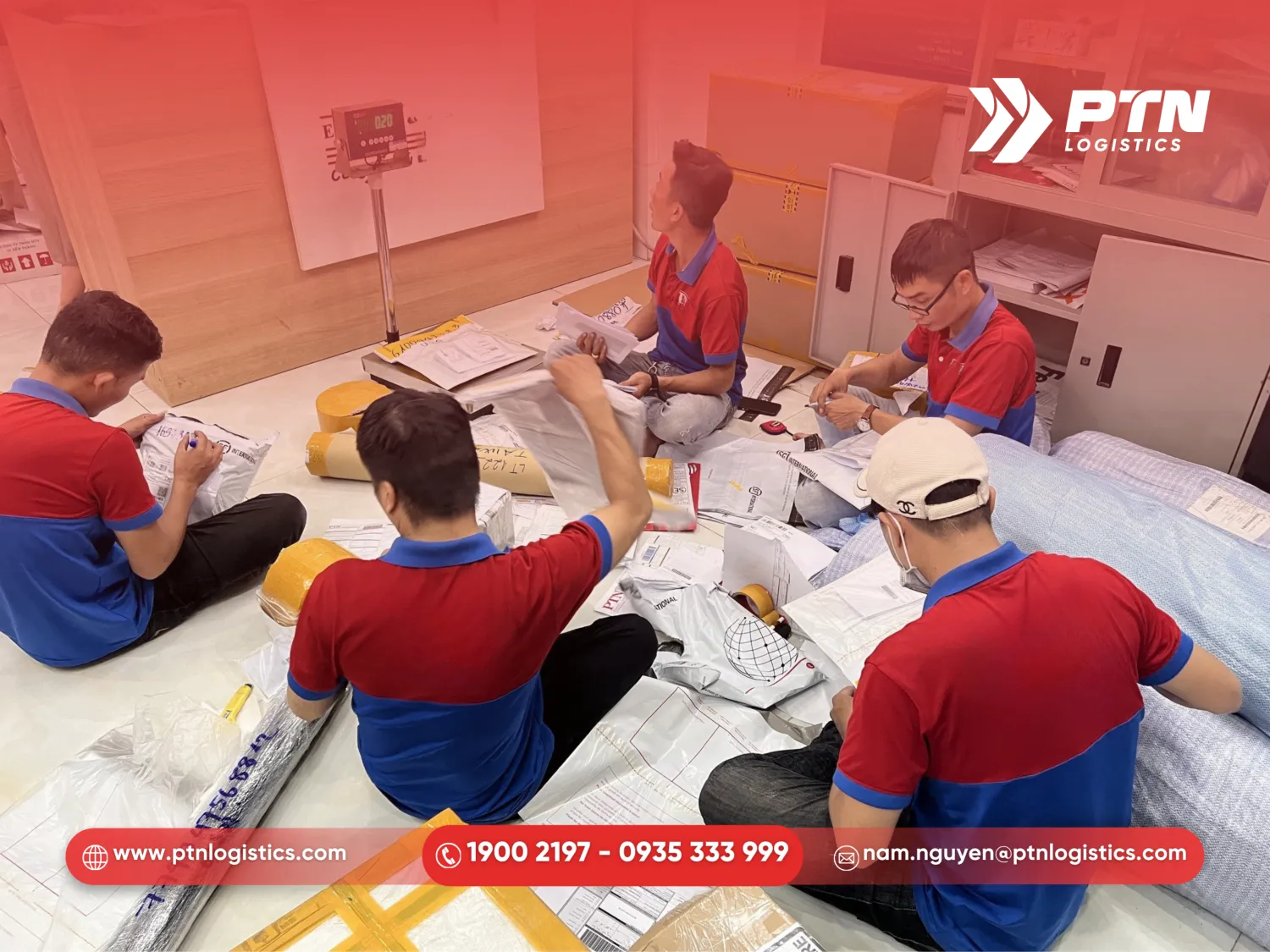 PTN Logistics giúp tối ưu thời gian gửi hàng