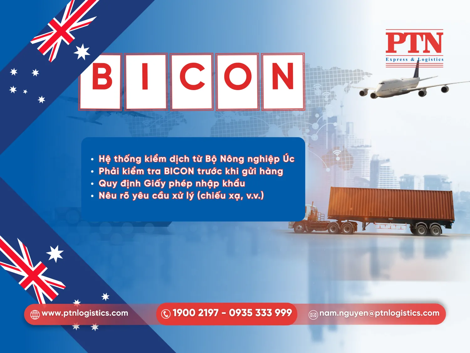 Quy định kiểm dịch và vai trò của bicon