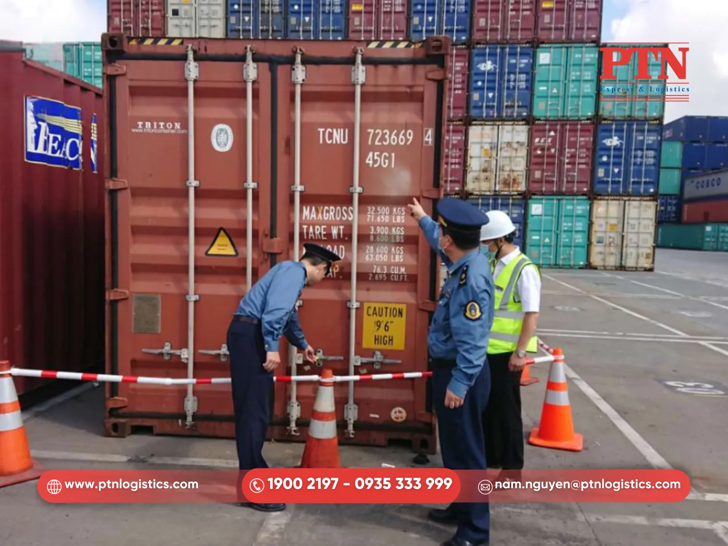 Quy trình kiểm đếm tại cảng