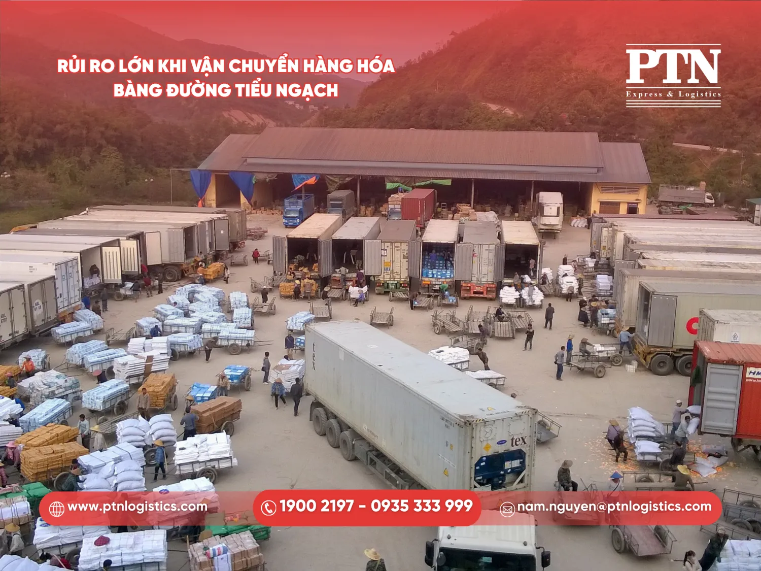 Rủi ro khi vận chuyển tiểu ngạch