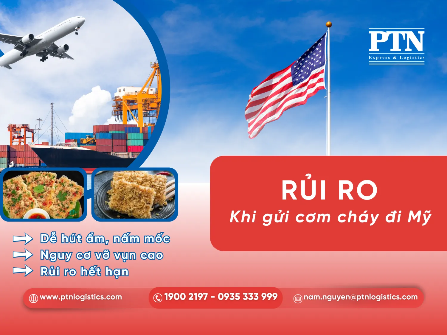 Rủi ro khi vận chuyển