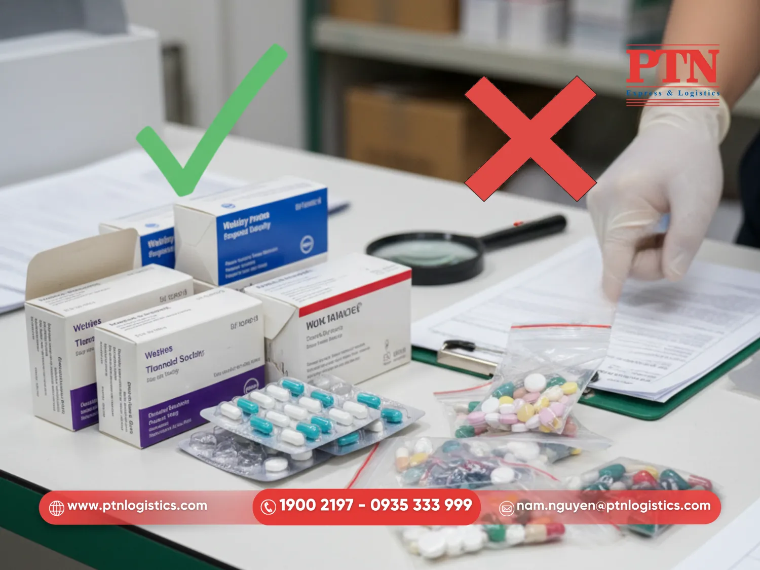 Rủi ro sai quy cách đóng gói