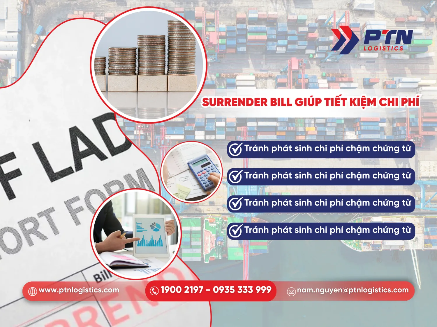 Surrender bill giúp tiết kiệm về mặt chi phí