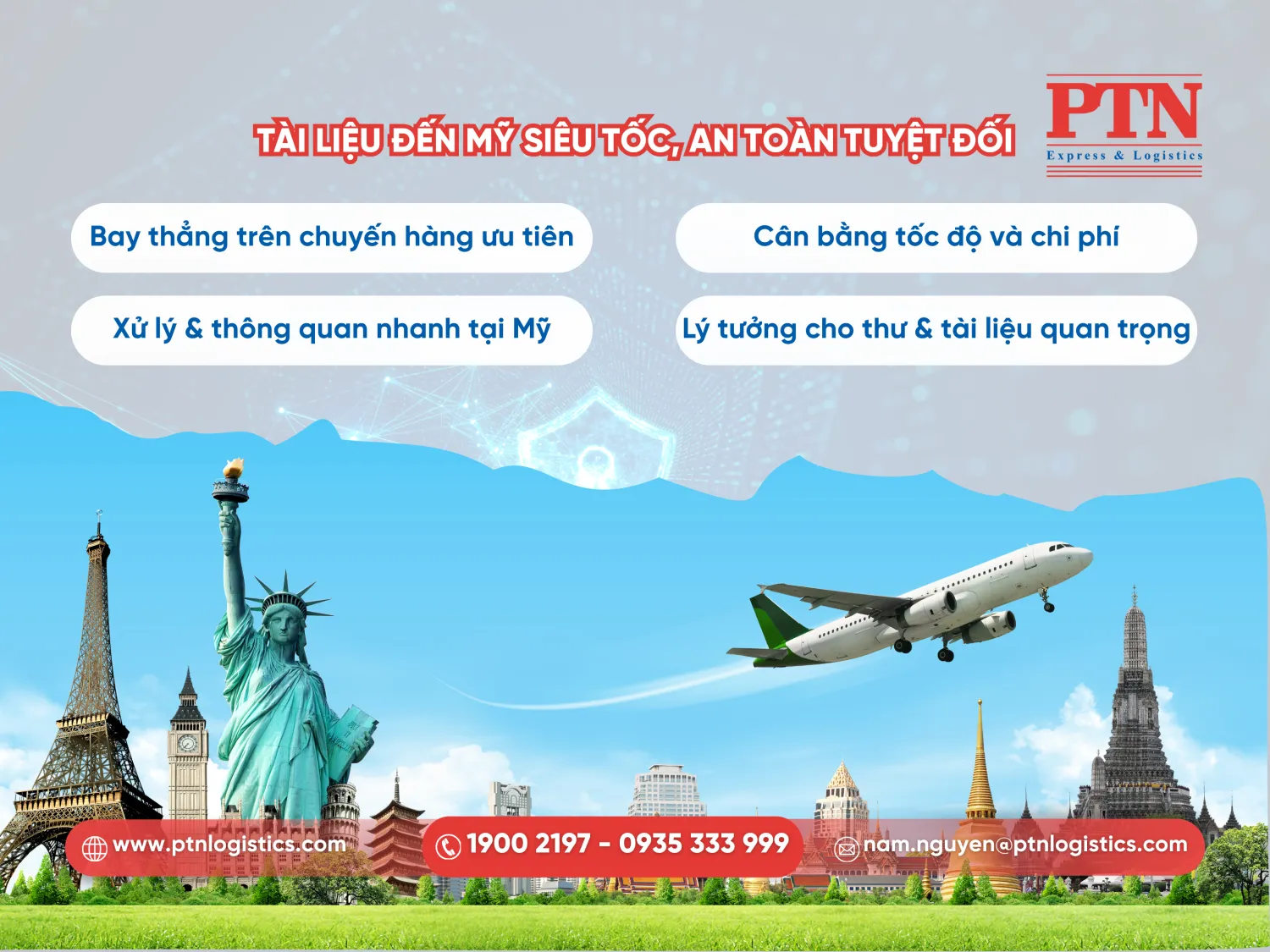 Tài liệu đến Mỹ siêu tốc an toàn tuyệt đối