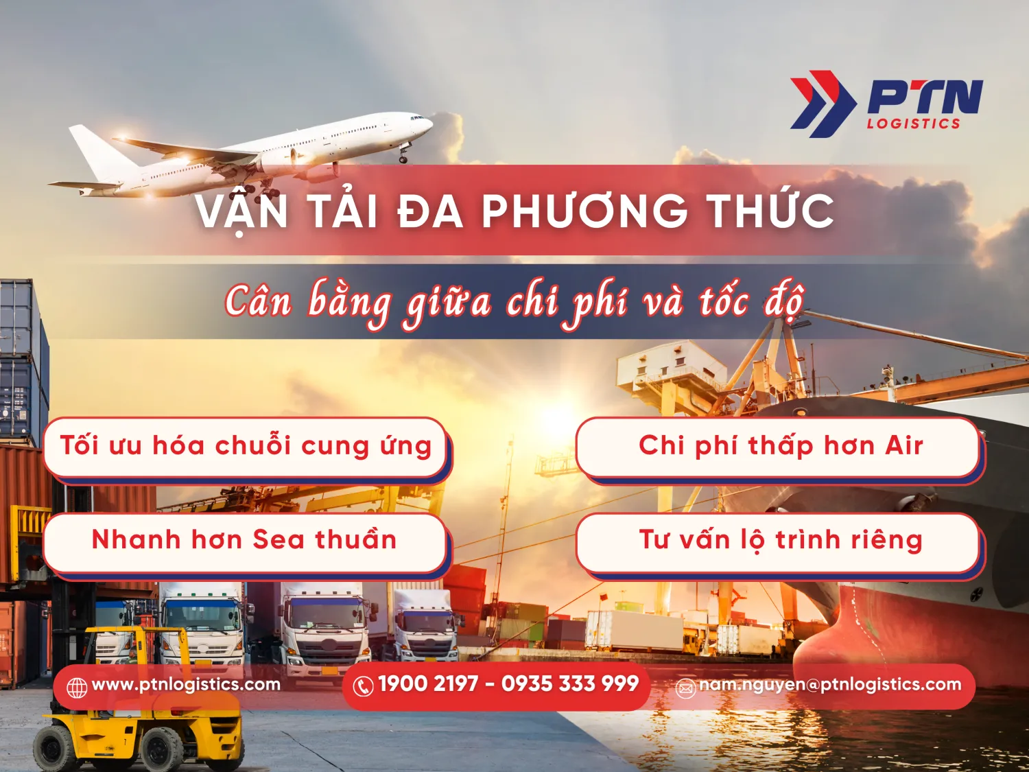 Thời gian vận chuyển đa phương thức