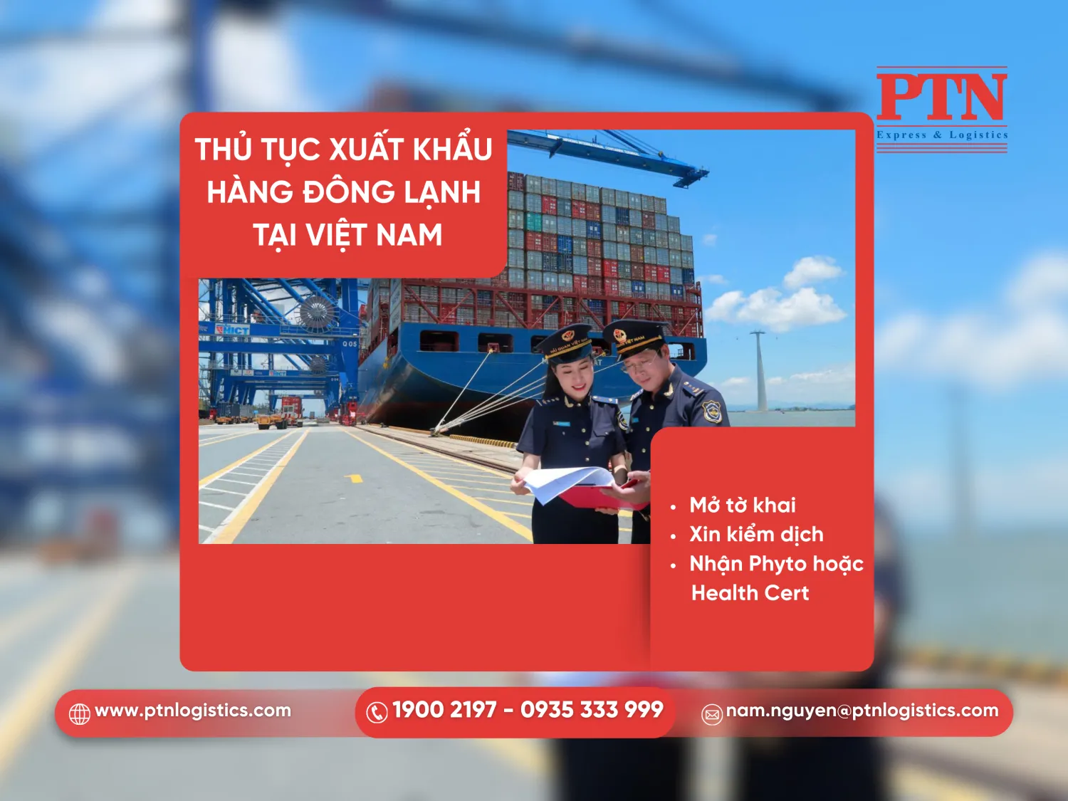 Thủ tục xuất khẩu tại Việt Nam