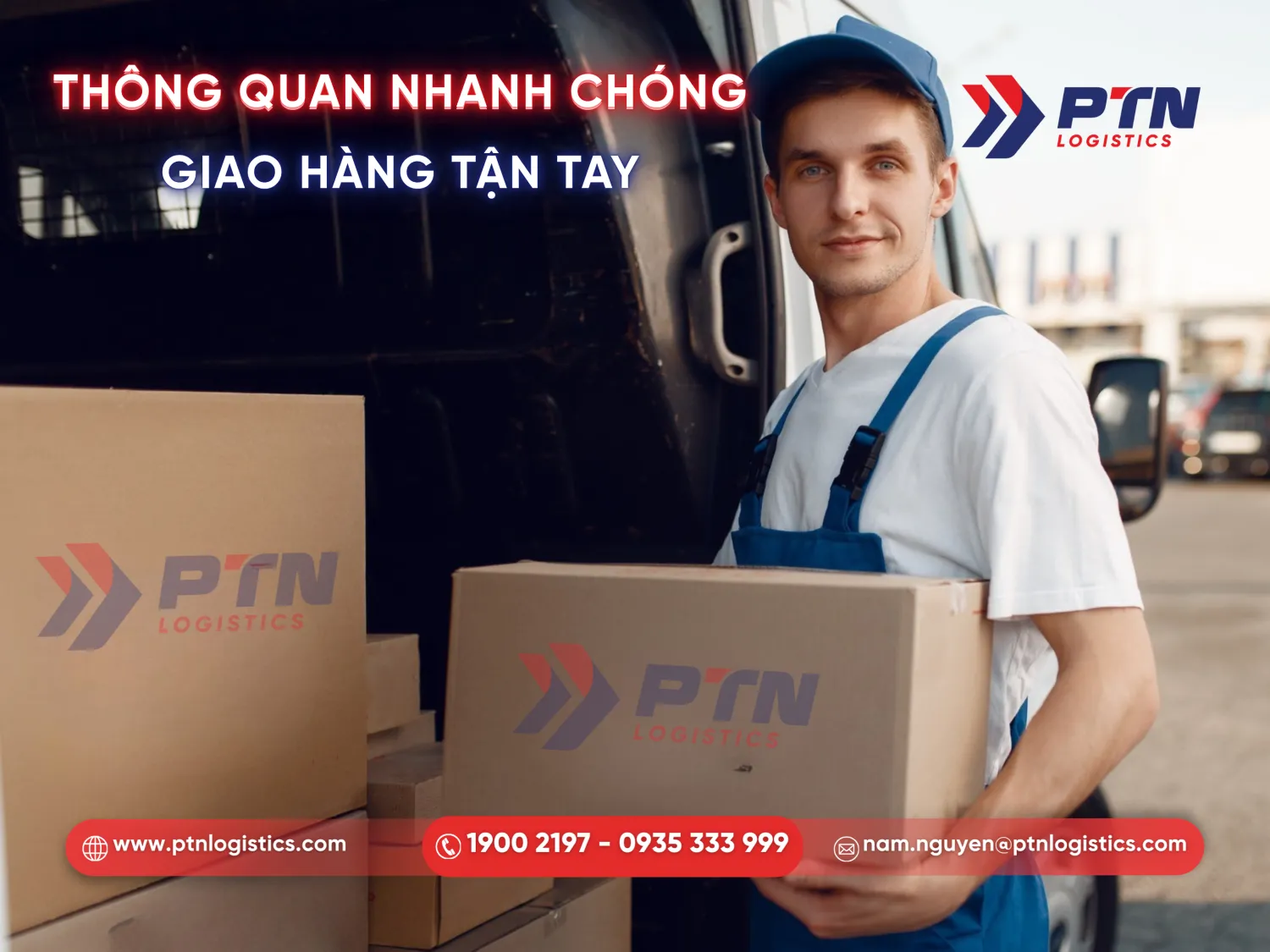 Tiến hành giao nhận hàng hóa
