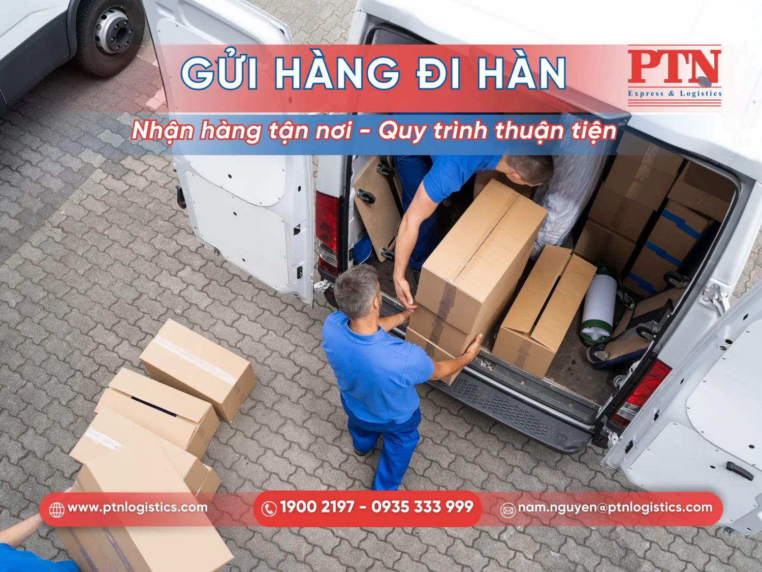 Tiến hành lấy hàng