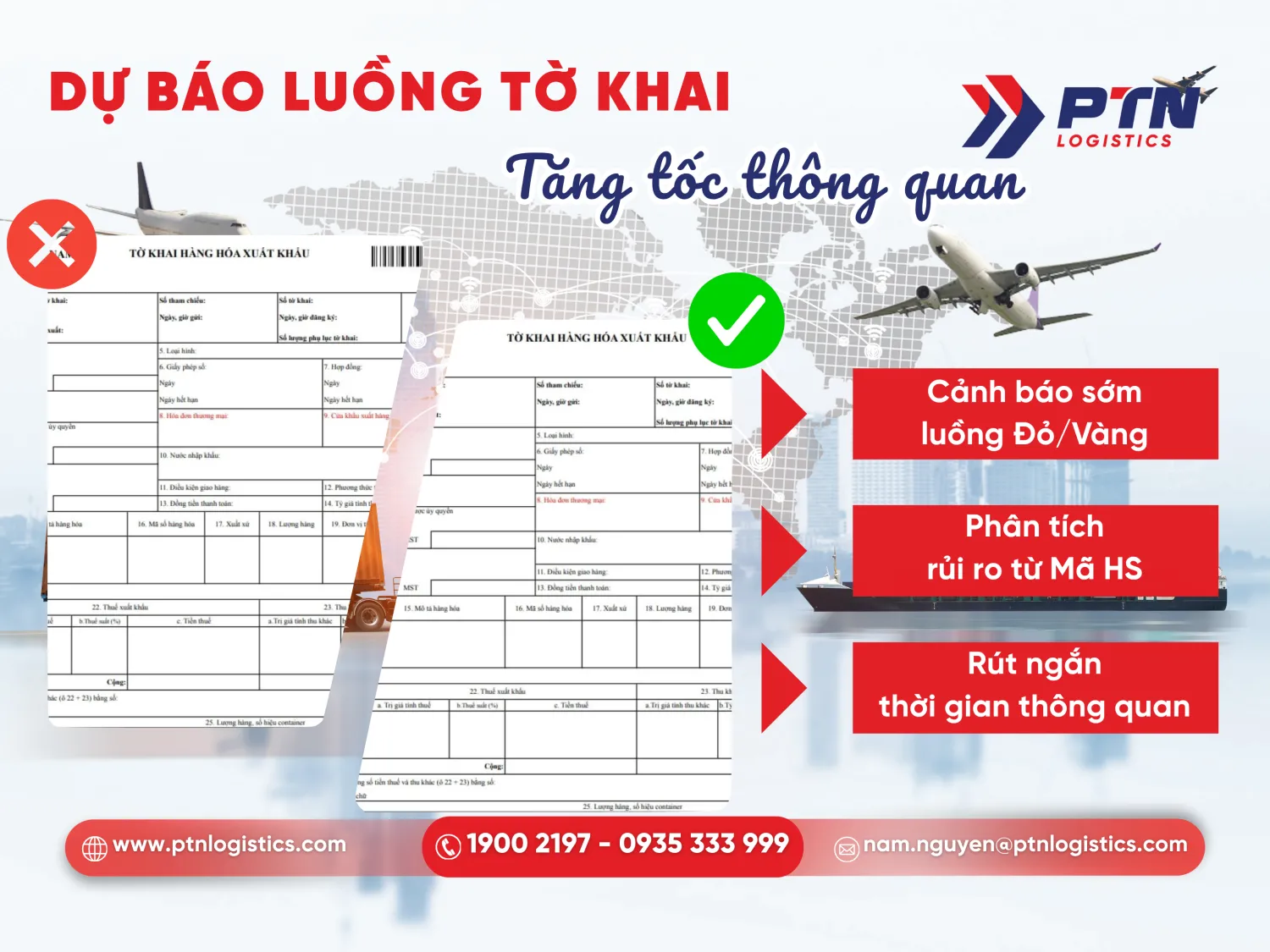 Tiến hành phân loại tờ khai có nguy cơ bị kiểm tra