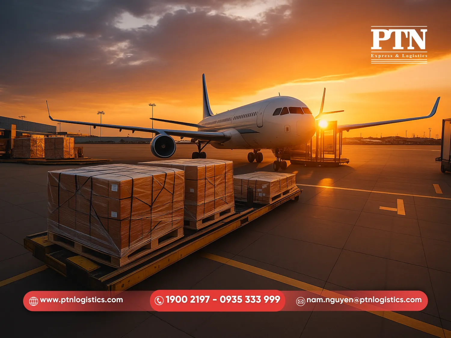 Tiến hành vận chuyển hàng hóa