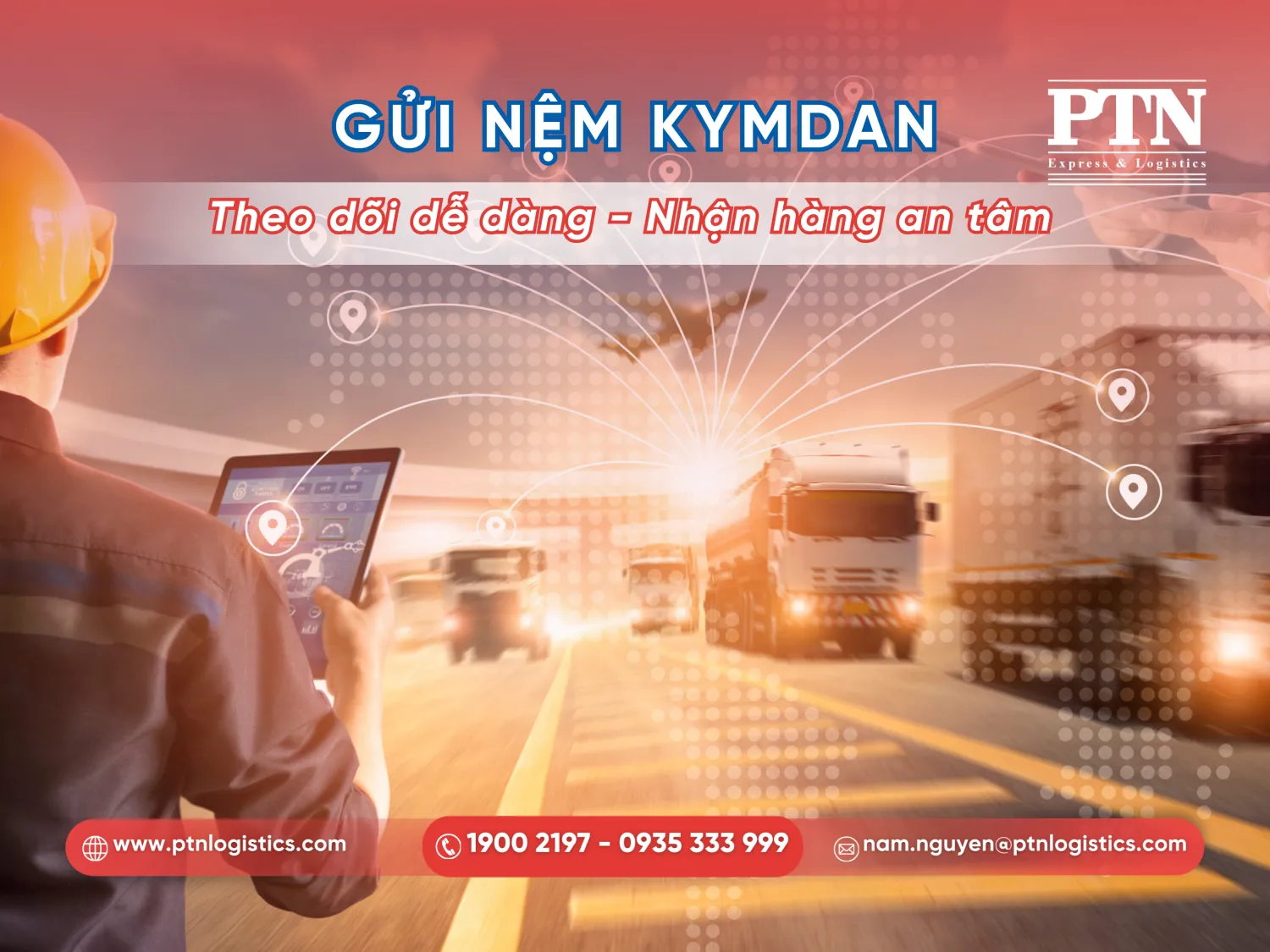 Tiến hành vận chuyển và theo dõi