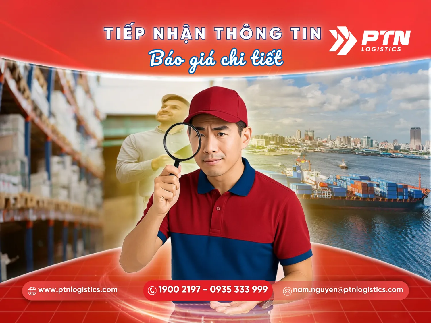 Tiếp nhận thông tin và tư vấn đóng gói hàng hóa