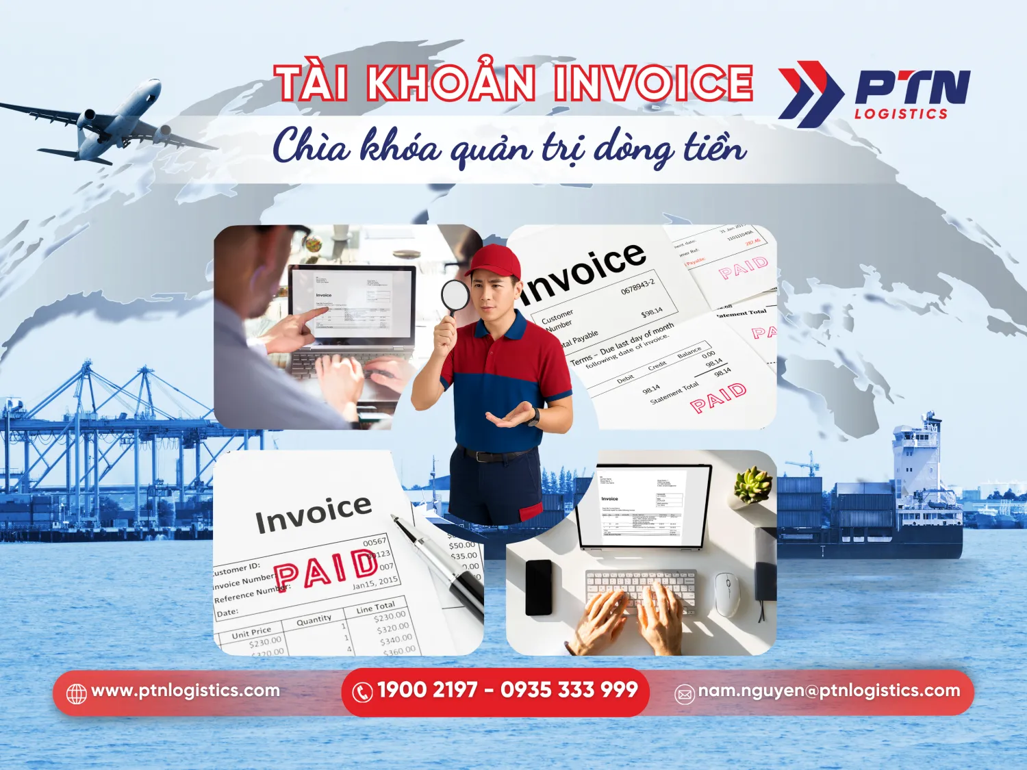 Tìm hiểu tài khoản invoice là gì trong XNK