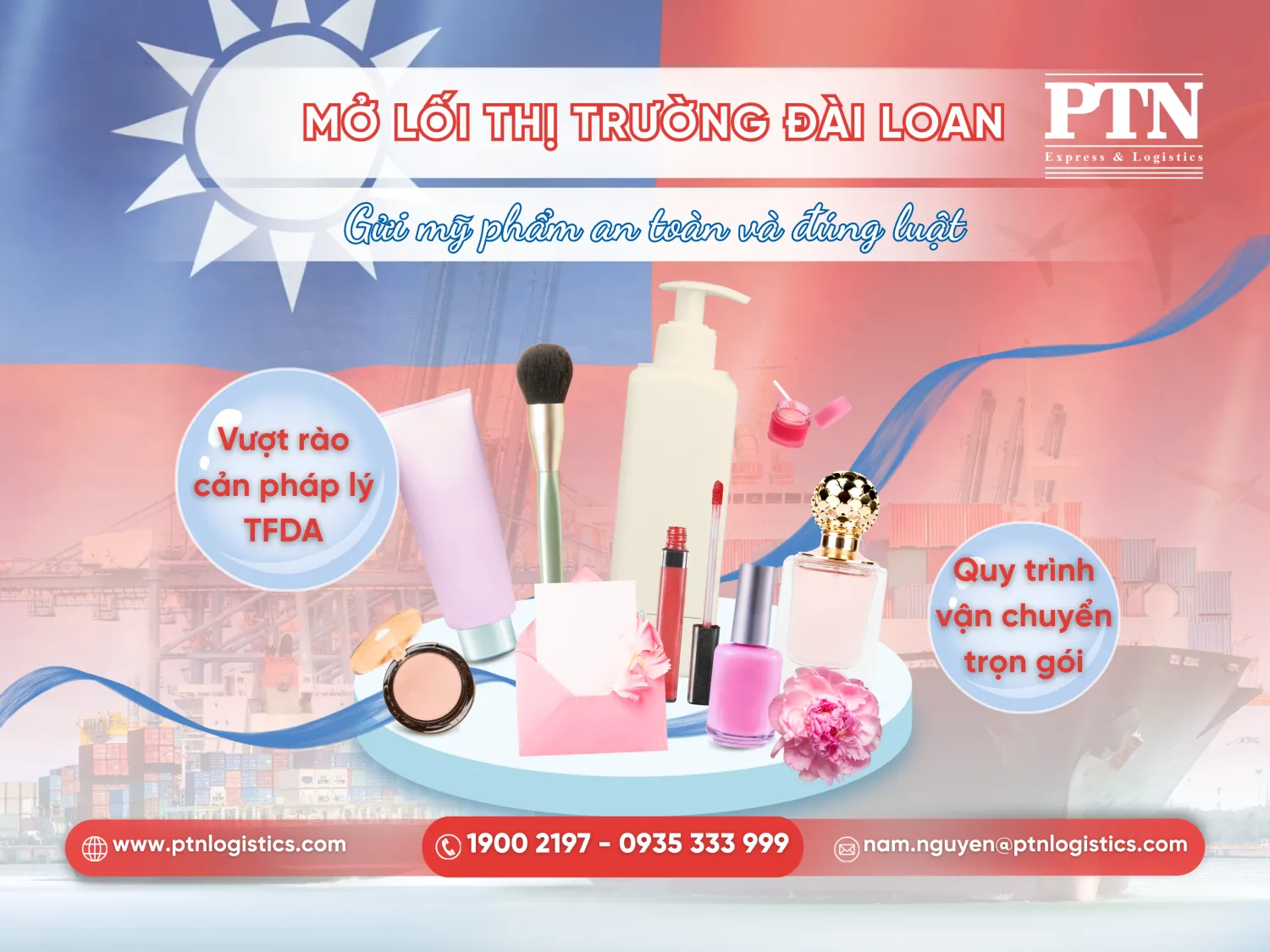 Tìm hiểu thị trường mỹ phẩm Đài Loan