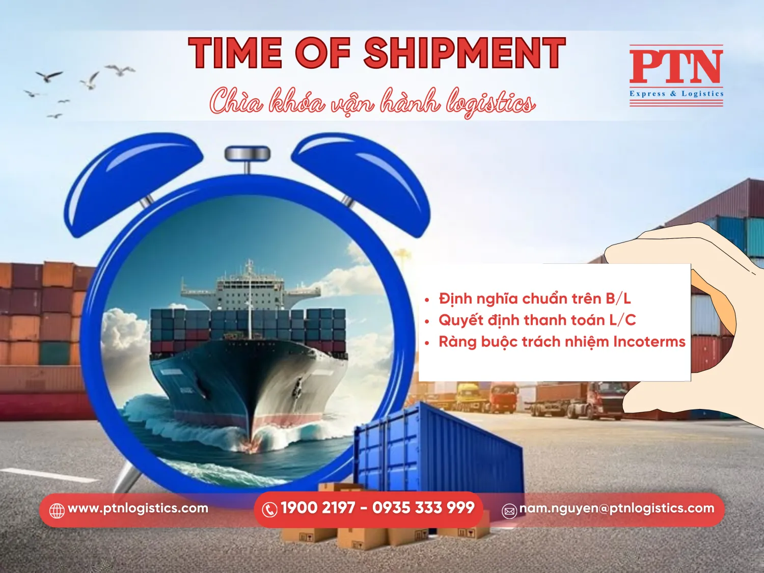 Time of shipment là gì