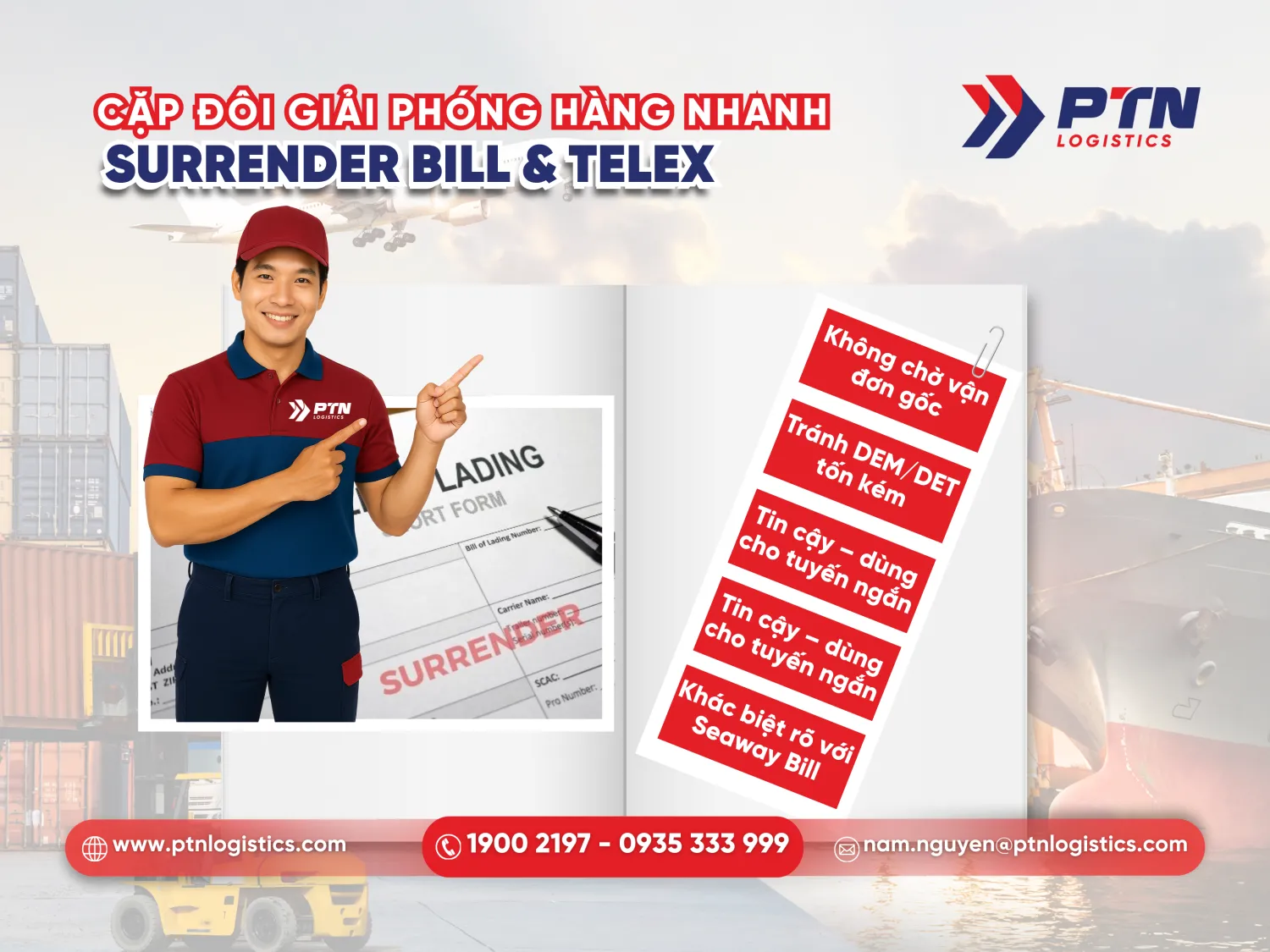 Tổng quan về surrender bill là gì?