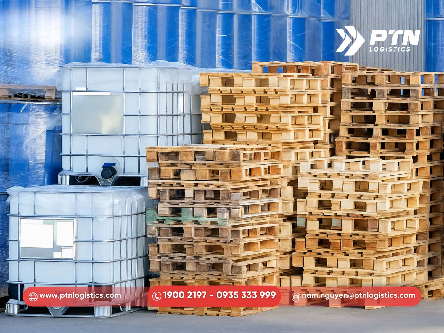 Trọng lượng bản thân của pallet (Tare weight)