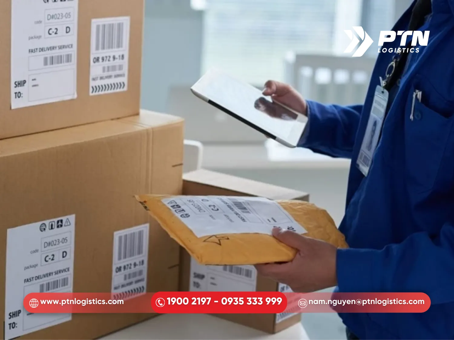 Tư vấn đóng gói và hỗ trợ lấy hàng