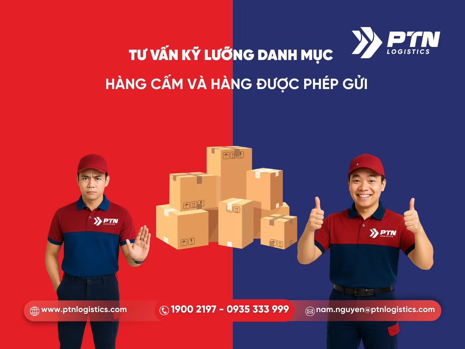 Tư vấn kỹ lưỡng về danh mục hàng cấm và hàng được phép gửi
