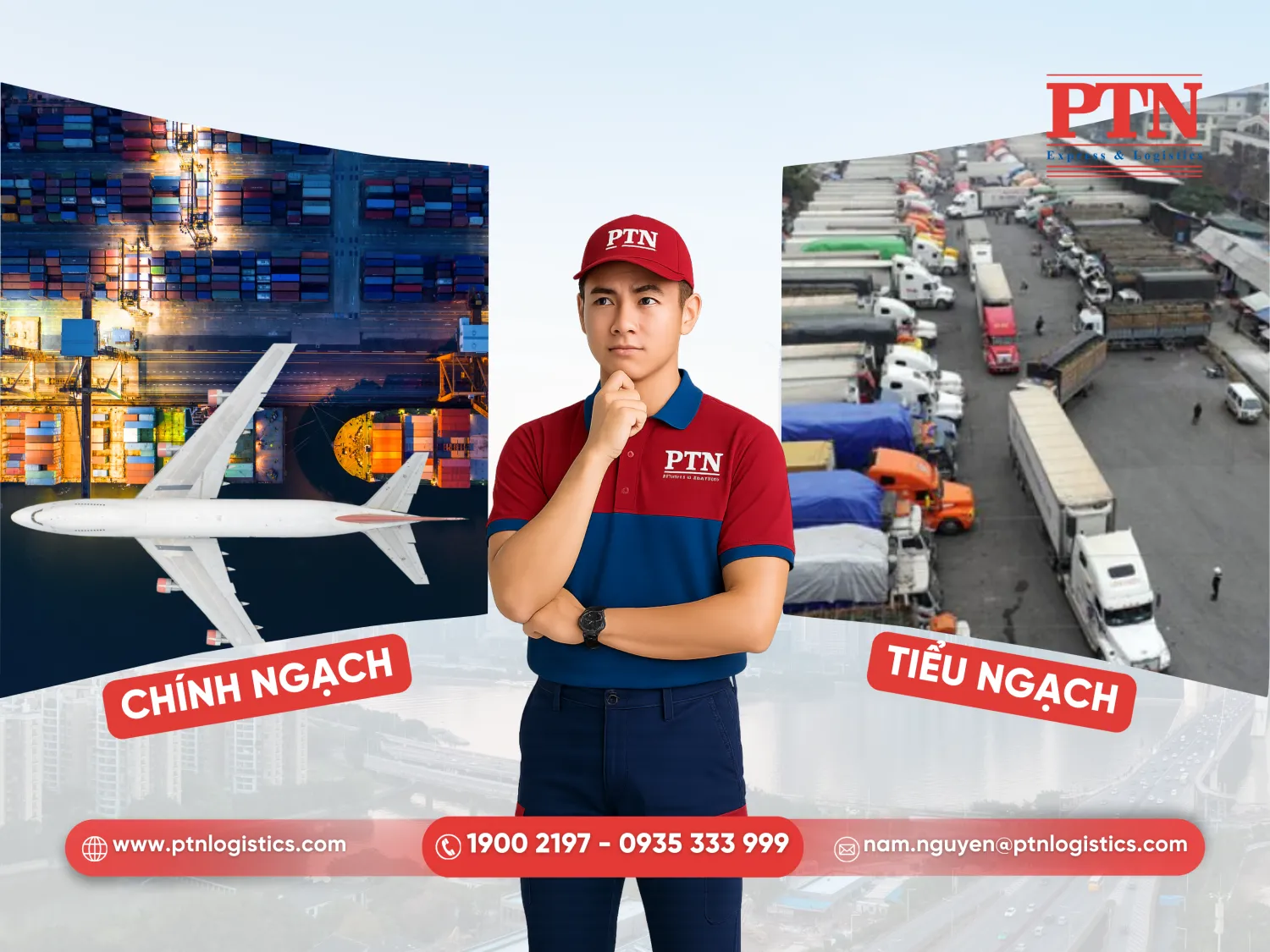 Tùy thuộc vào yêu cầu cụ thể để lựa chọn hình thức vận chuyển