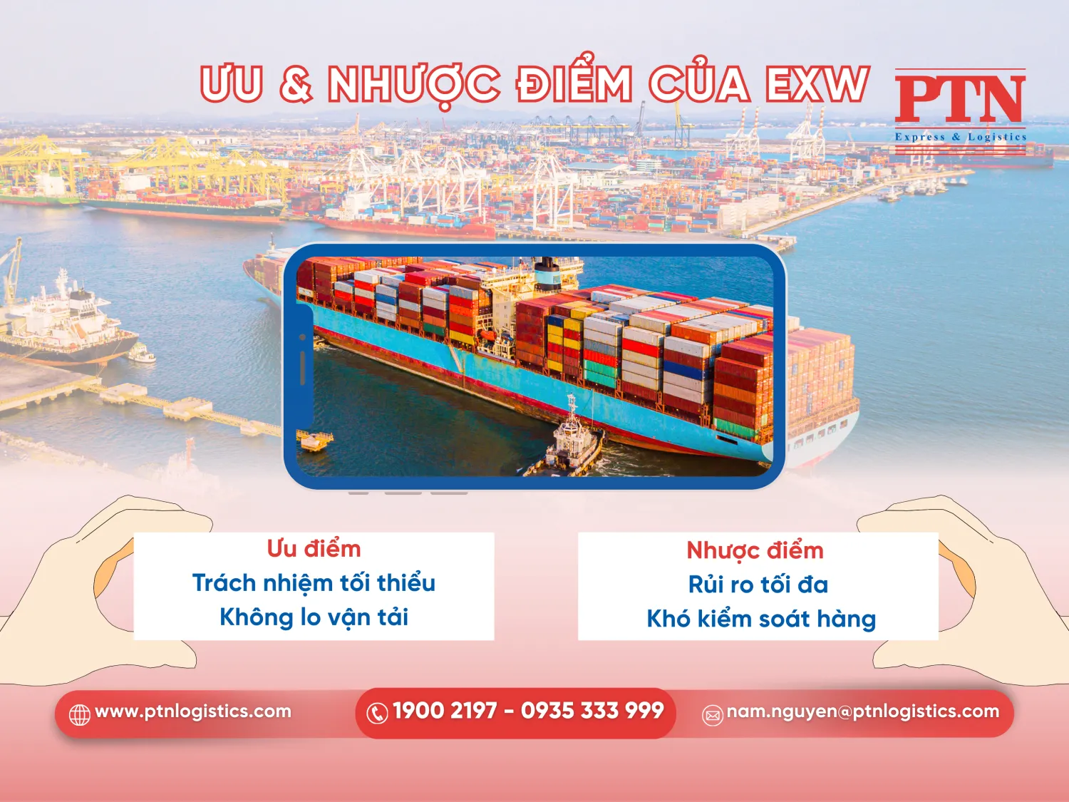 Ưu điểm và hạn chế của EXW