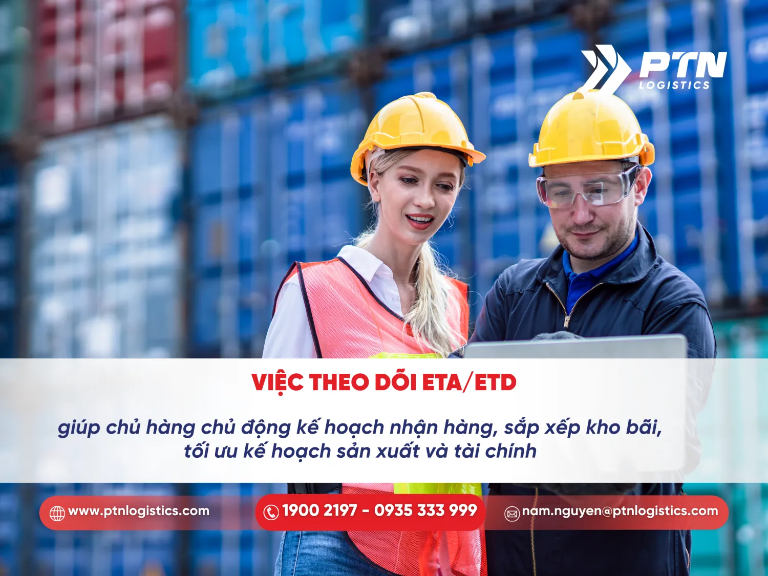 Vai trò chính của ETA/ETD đối với chủ hàng
