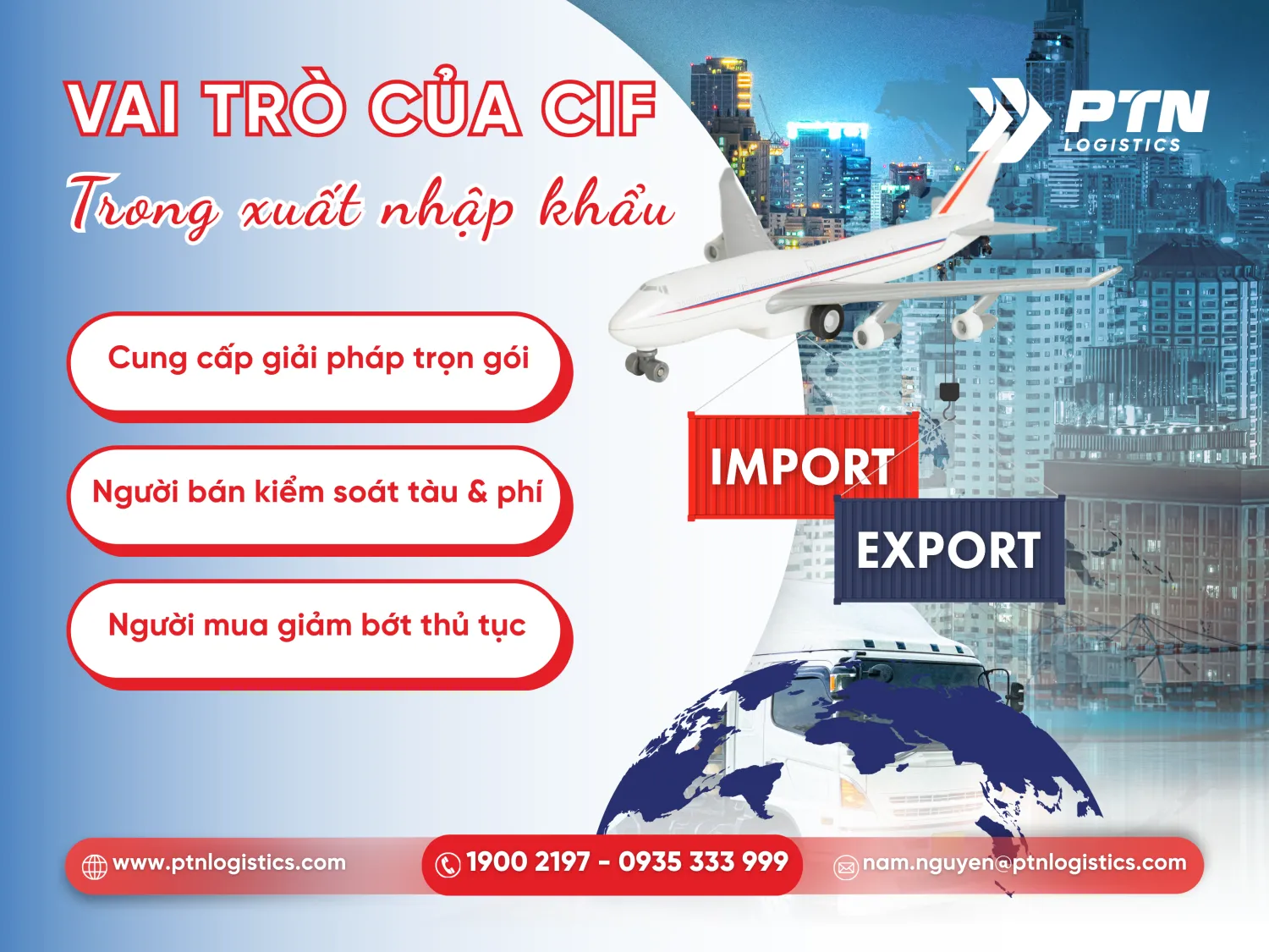 Vai trò của CIF tron g XNK