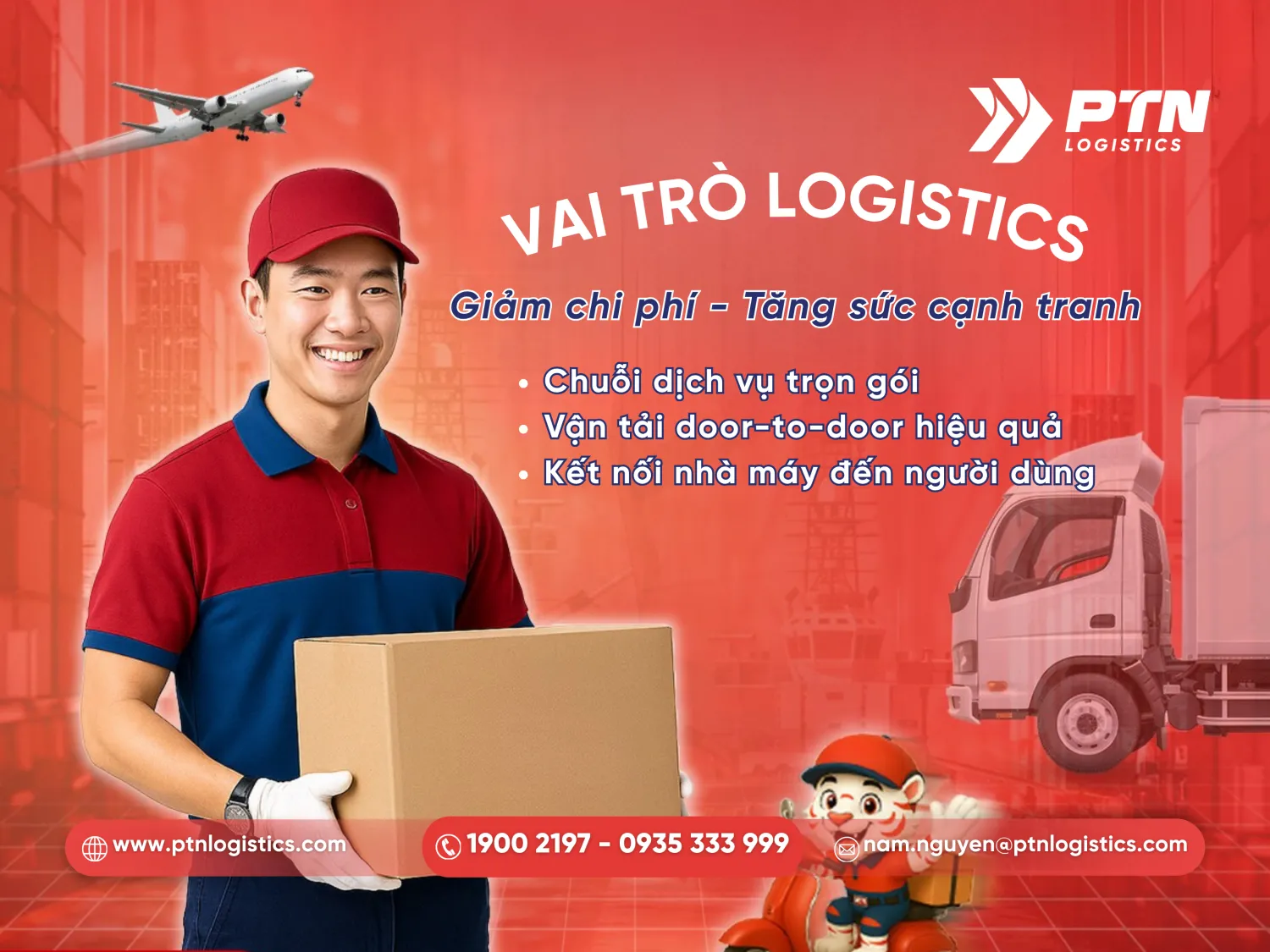 Vai trò của dịch vụ logistics XNK