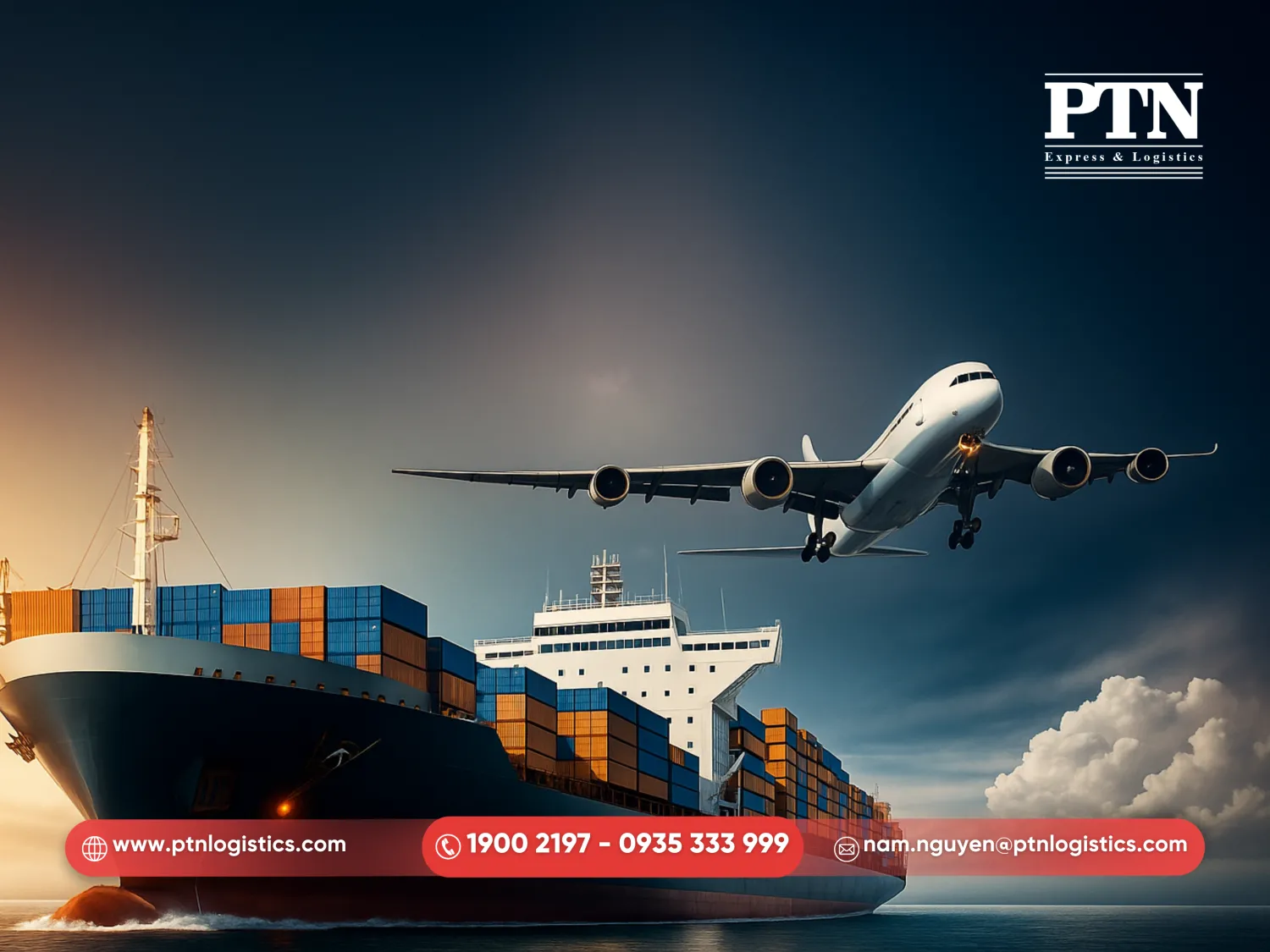 Vận chuyển bánh mứt đi Mỹ bằng đường hàng không hoặc đường biển