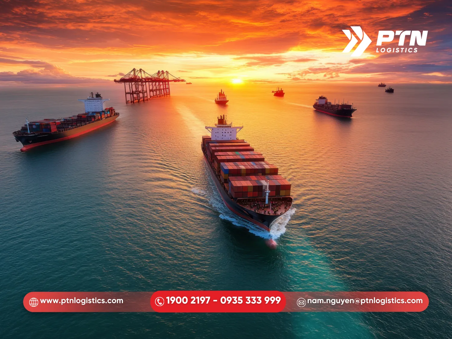 Vận tải đường biển là lựa chọn hàng đầu