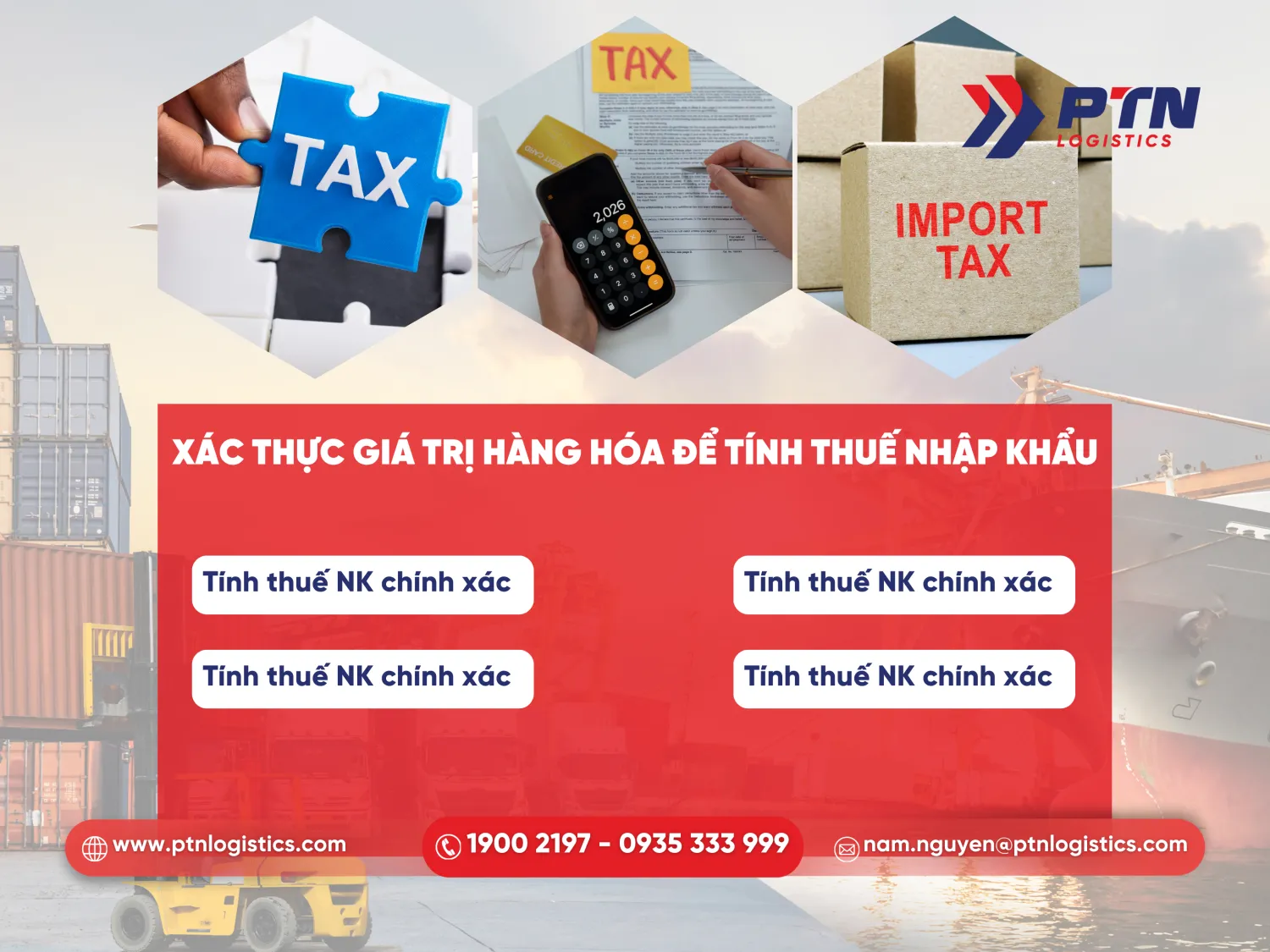 Xác thực giá trị hàng để tính thuế nhập khẩu