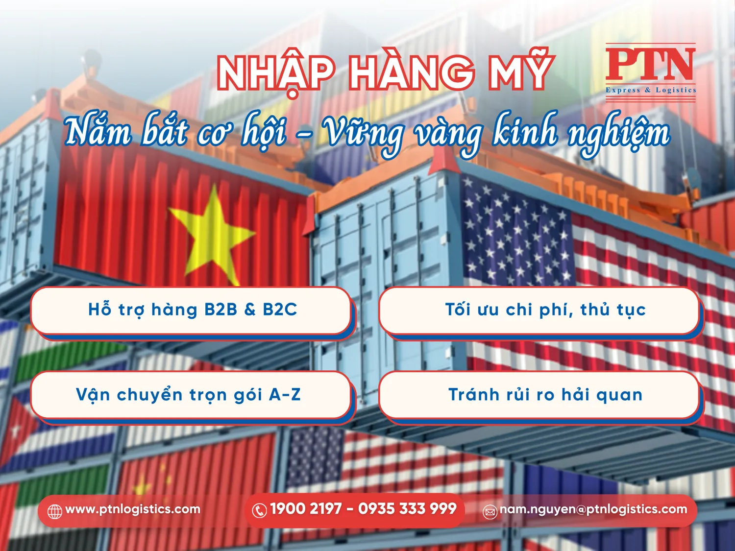 Xu hướng nhập khẩu từ Mỹ vào Việt Nam