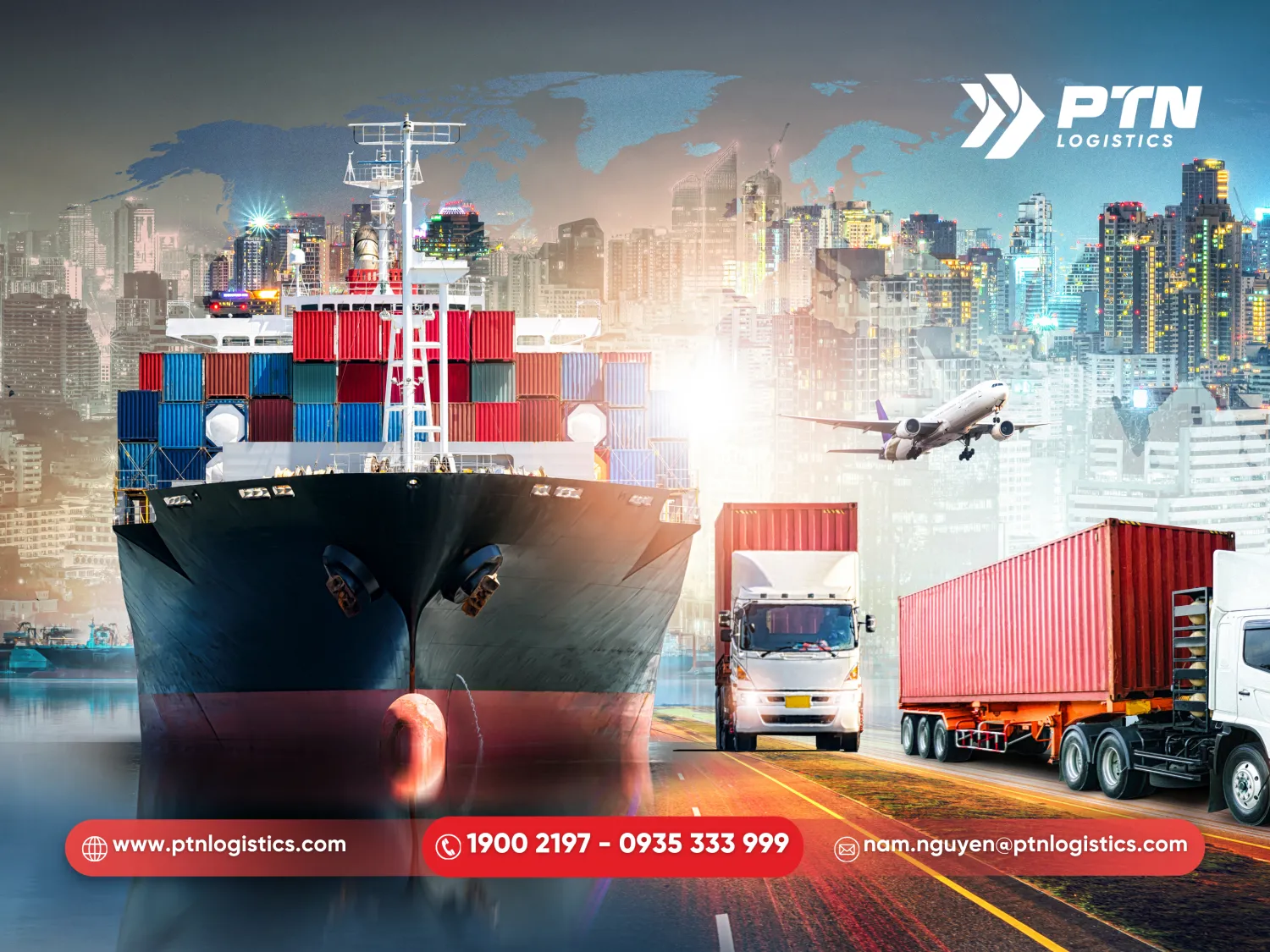 Xử lý thủ tục thông quan và vận chuyển hàng hóa