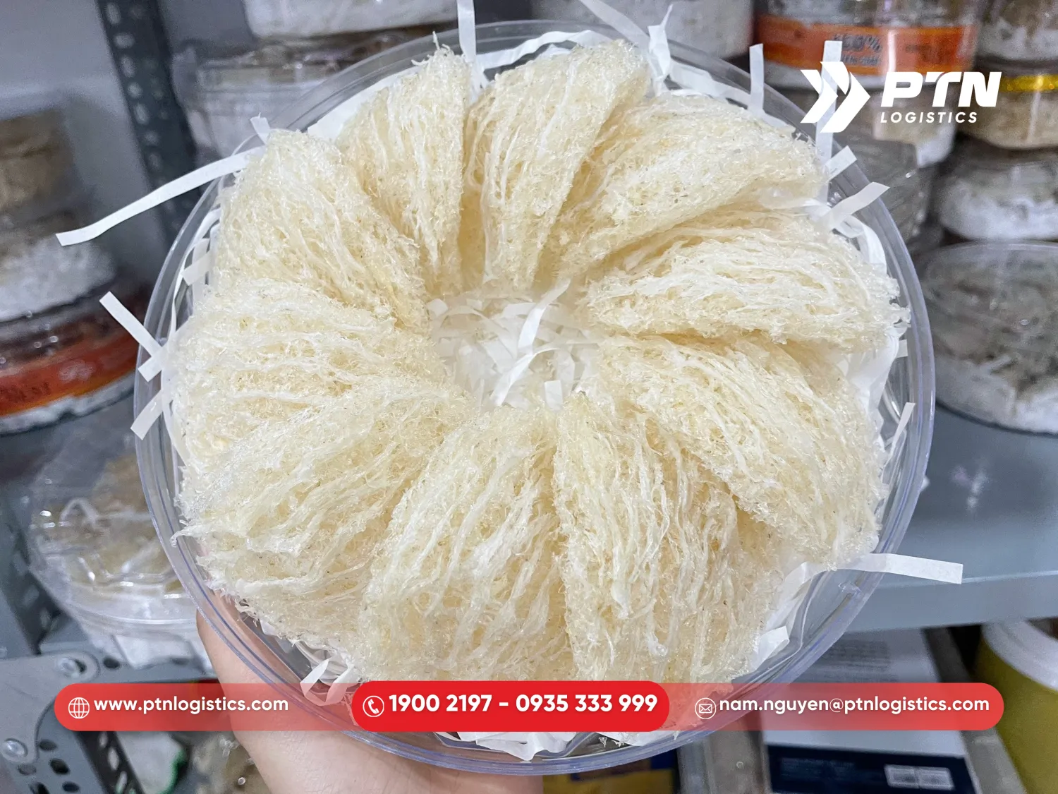 Yến sào loại tinh chế làm quà