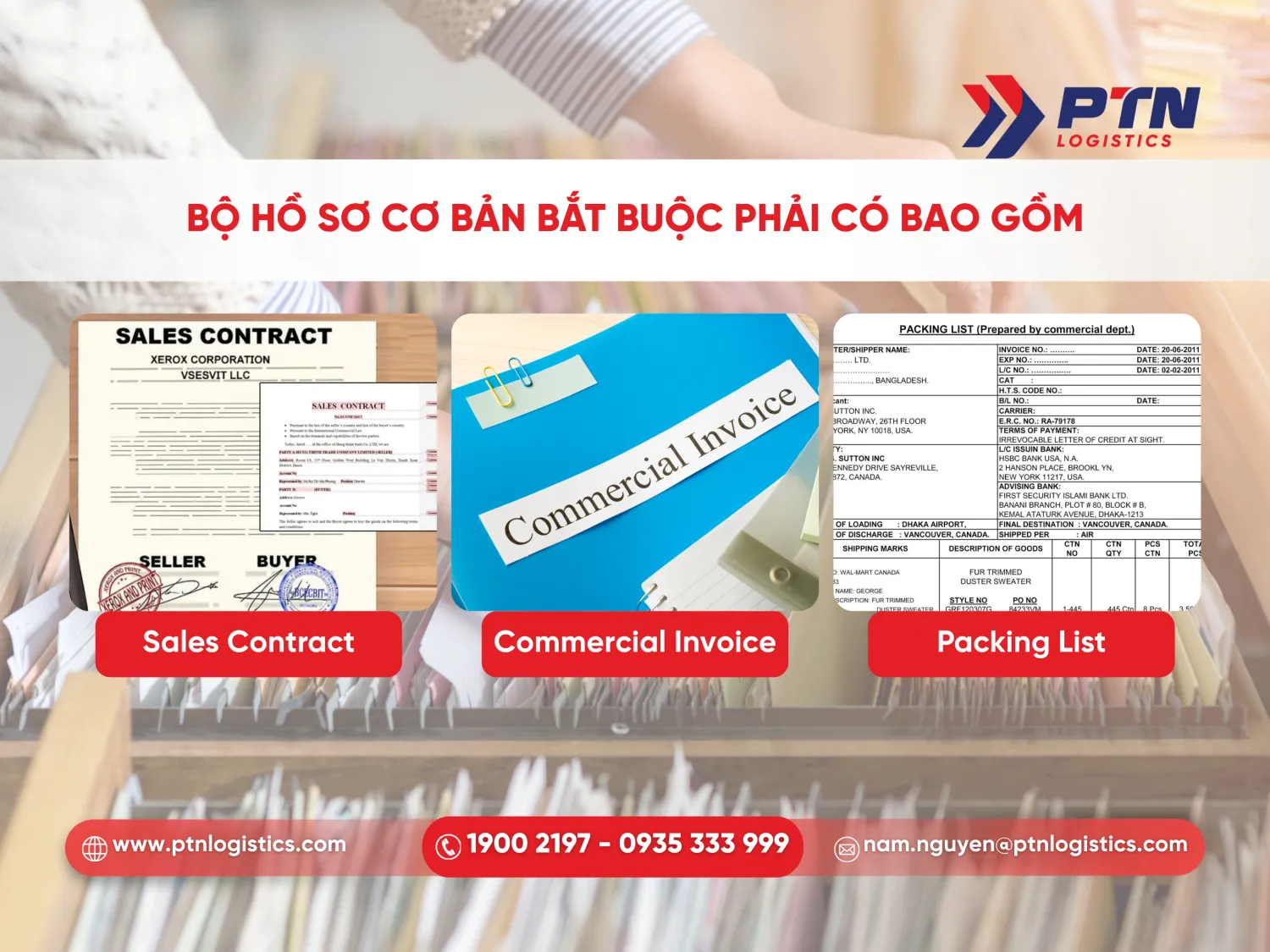 Yêu cầu bộ hồ sơ chứng từ bắt buộc đầy đủ