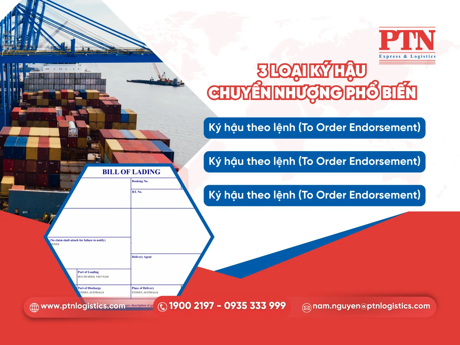 3 loại ký hậu chuyển nhượng phổ biến