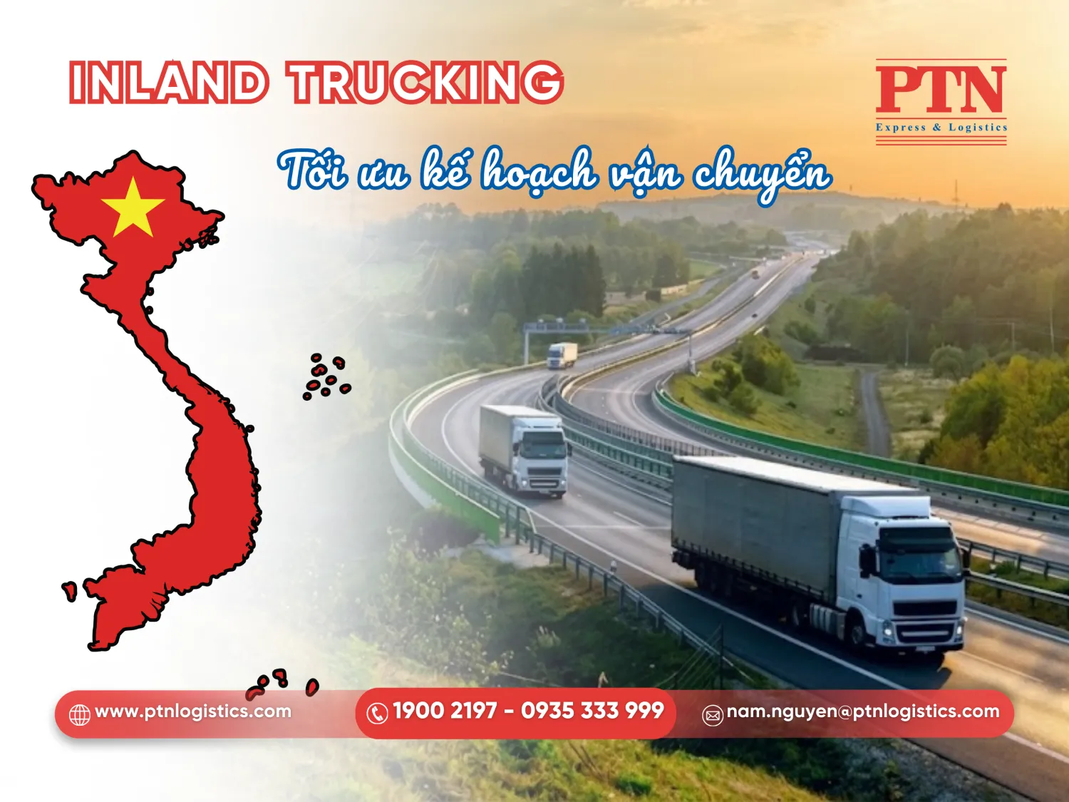 Inland trucking trong hoạt động xuất nhập khẩu